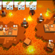 Overcooked’s Level 5-4, featured rotating platforms floating in lava.